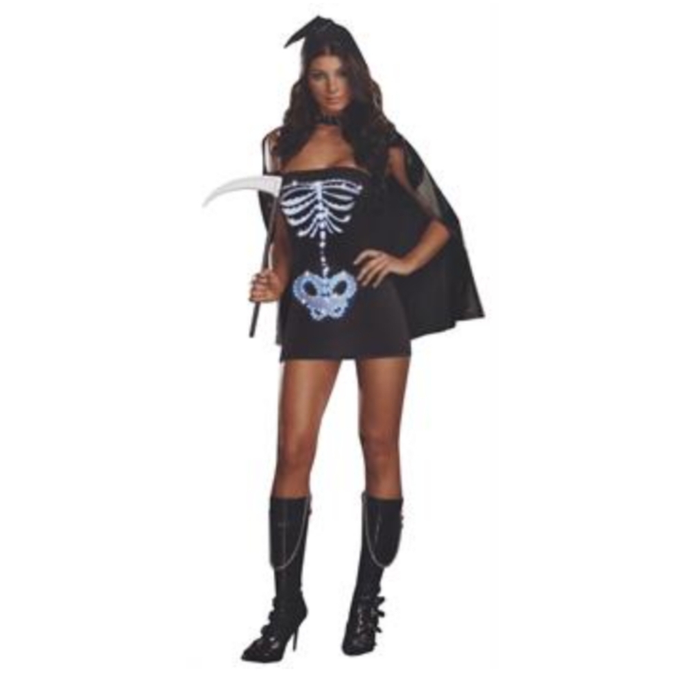 Dreamgirl "Maya Remains" Light Up Skeleton Costume